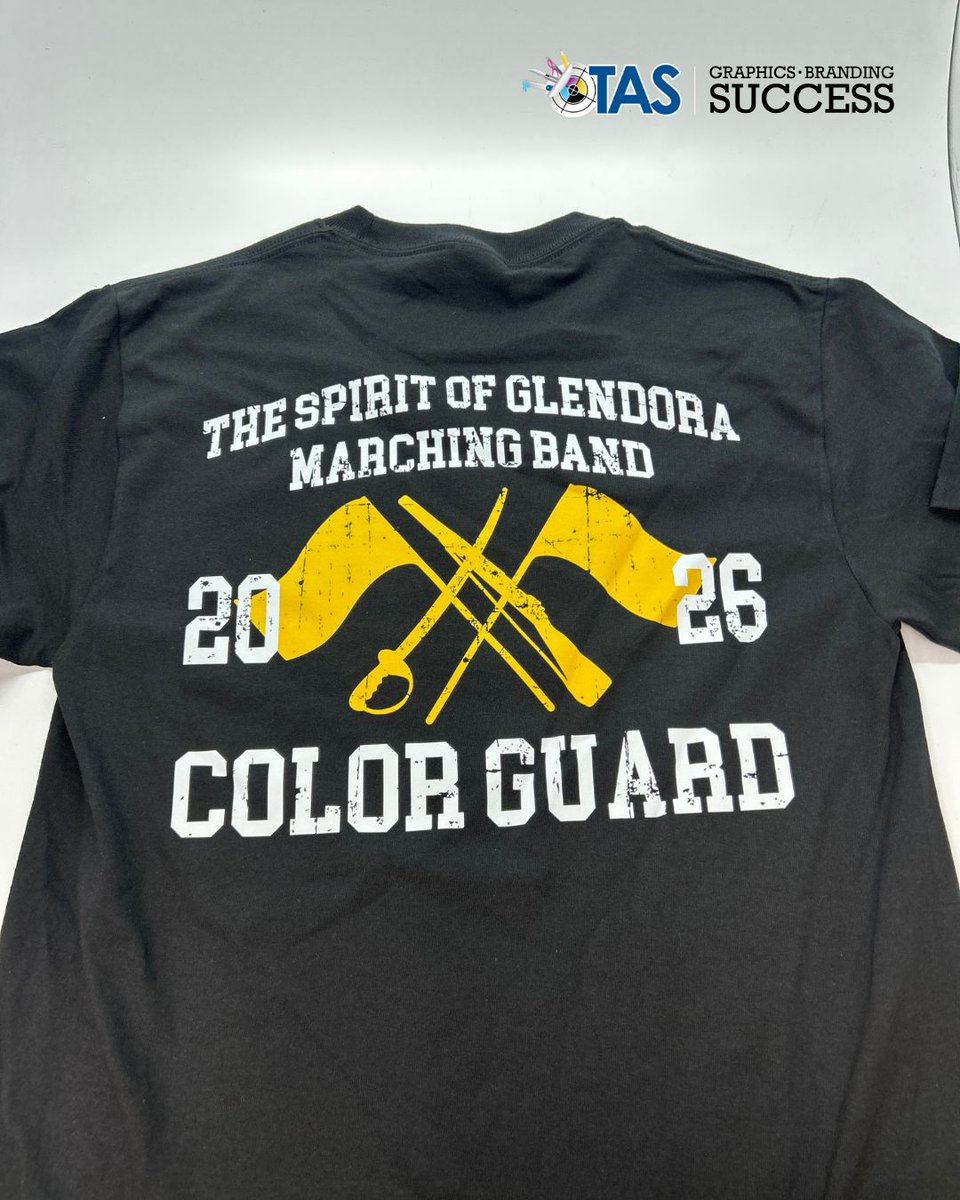 tassigns's tweet image. Bringing the spirit of @goddard_titans to life 🔥
Custom Color Guard shirts designed &amp;amp; printed by TAS—built for pride, performance, and presence.

We don’t just print. We represent. 💯

#TASDesigns #ColorGuard #TeamSpirit