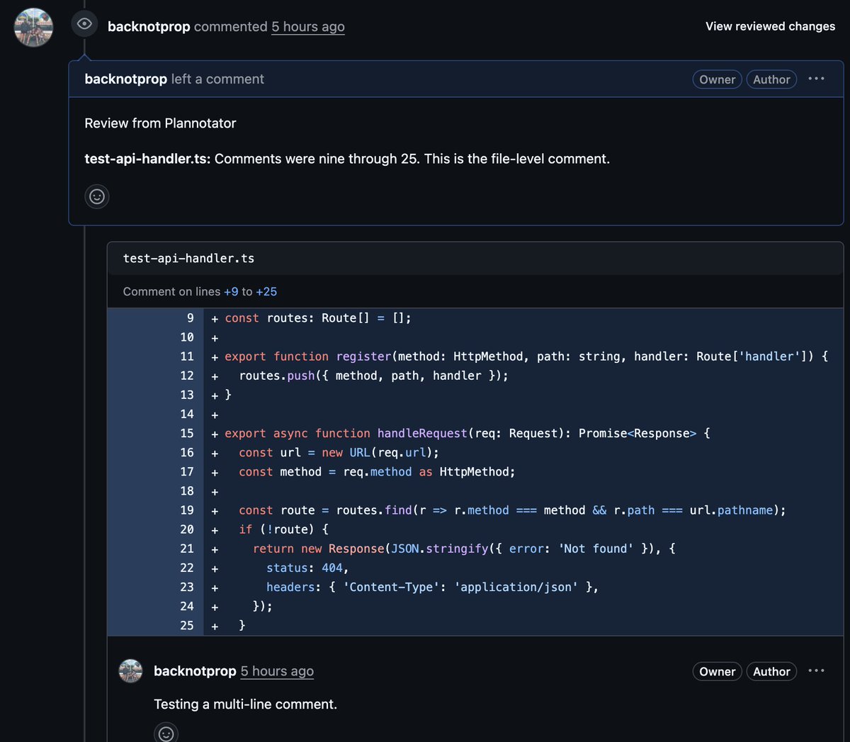 plannotator tweet media
