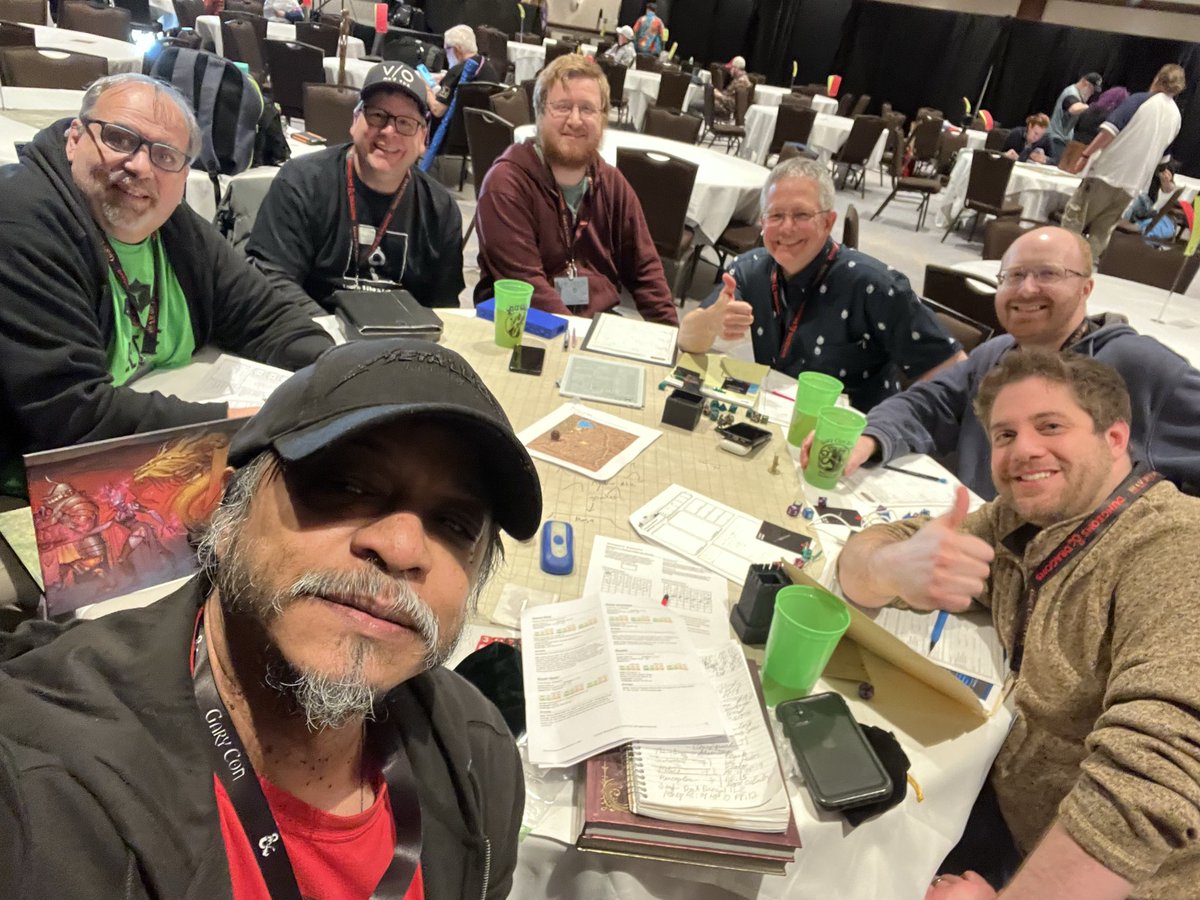 Marcello is back home from GaryCon tweet media