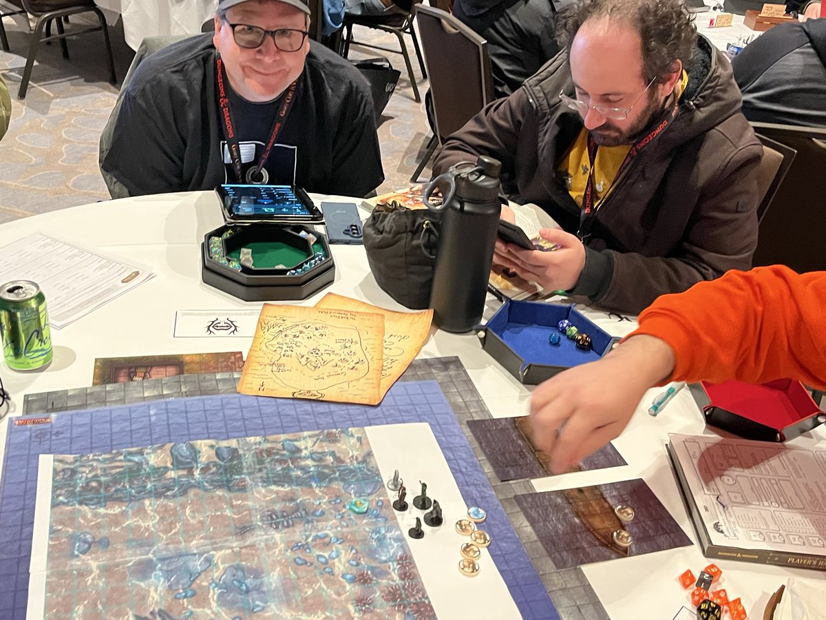 Marcello is back home from GaryCon tweet media