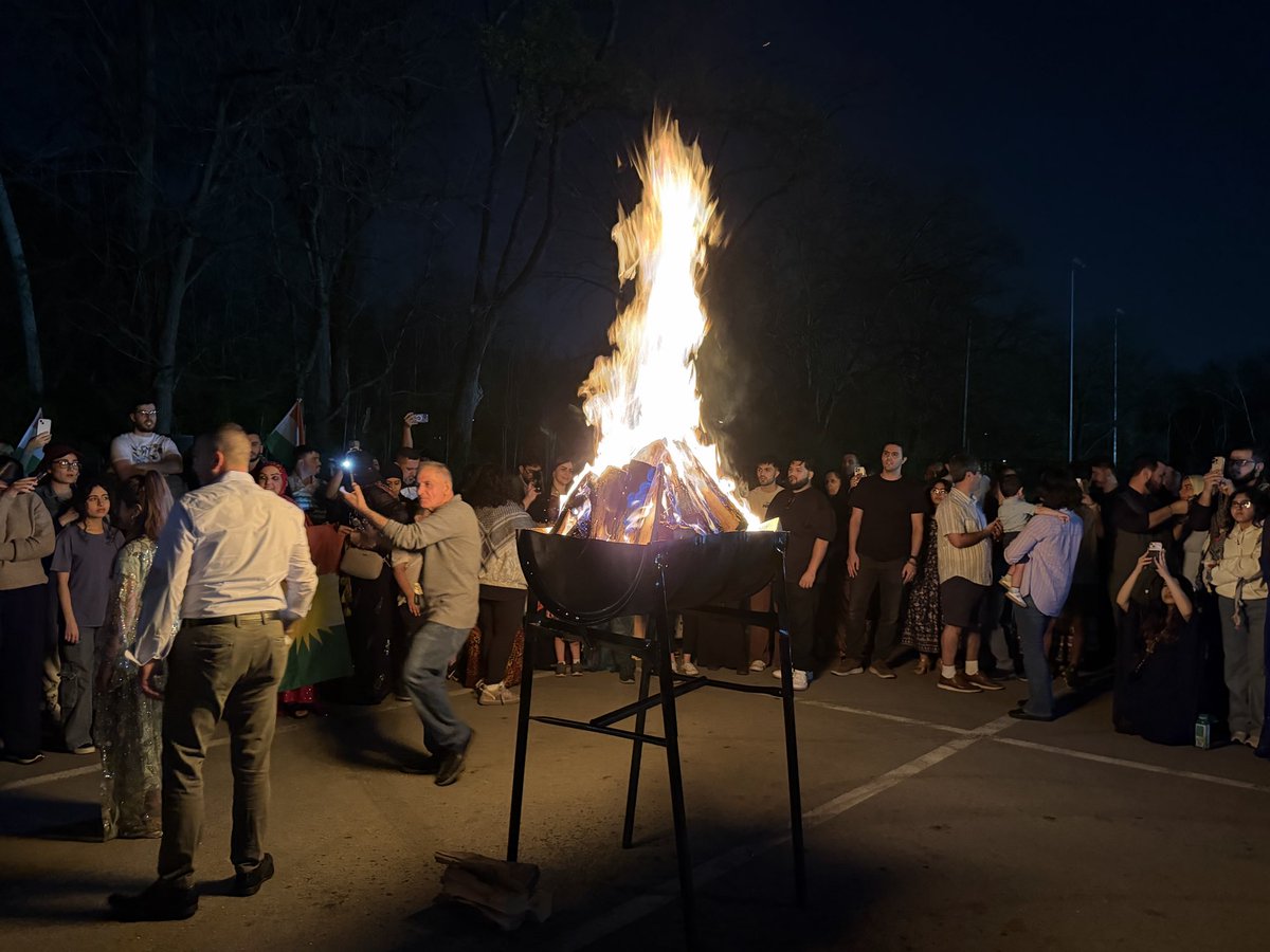 diyarkurda's tweet photo. Kurdish Americans in Nashville, often called “Little Kurdistan,” celebrate Newroz with festive gatherings and the lighting of fire, marking the Kurdish New Year and the arrival of spring. https://t.co/OBNDXdy5PL