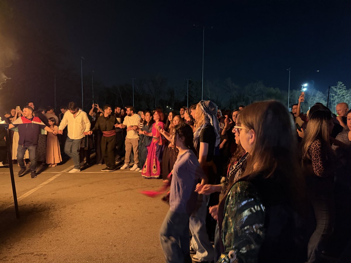 diyarkurda's tweet photo. Kurdish Americans in Nashville, often called “Little Kurdistan,” celebrate Newroz with festive gatherings and the lighting of fire, marking the Kurdish New Year and the arrival of spring. https://t.co/OBNDXdy5PL