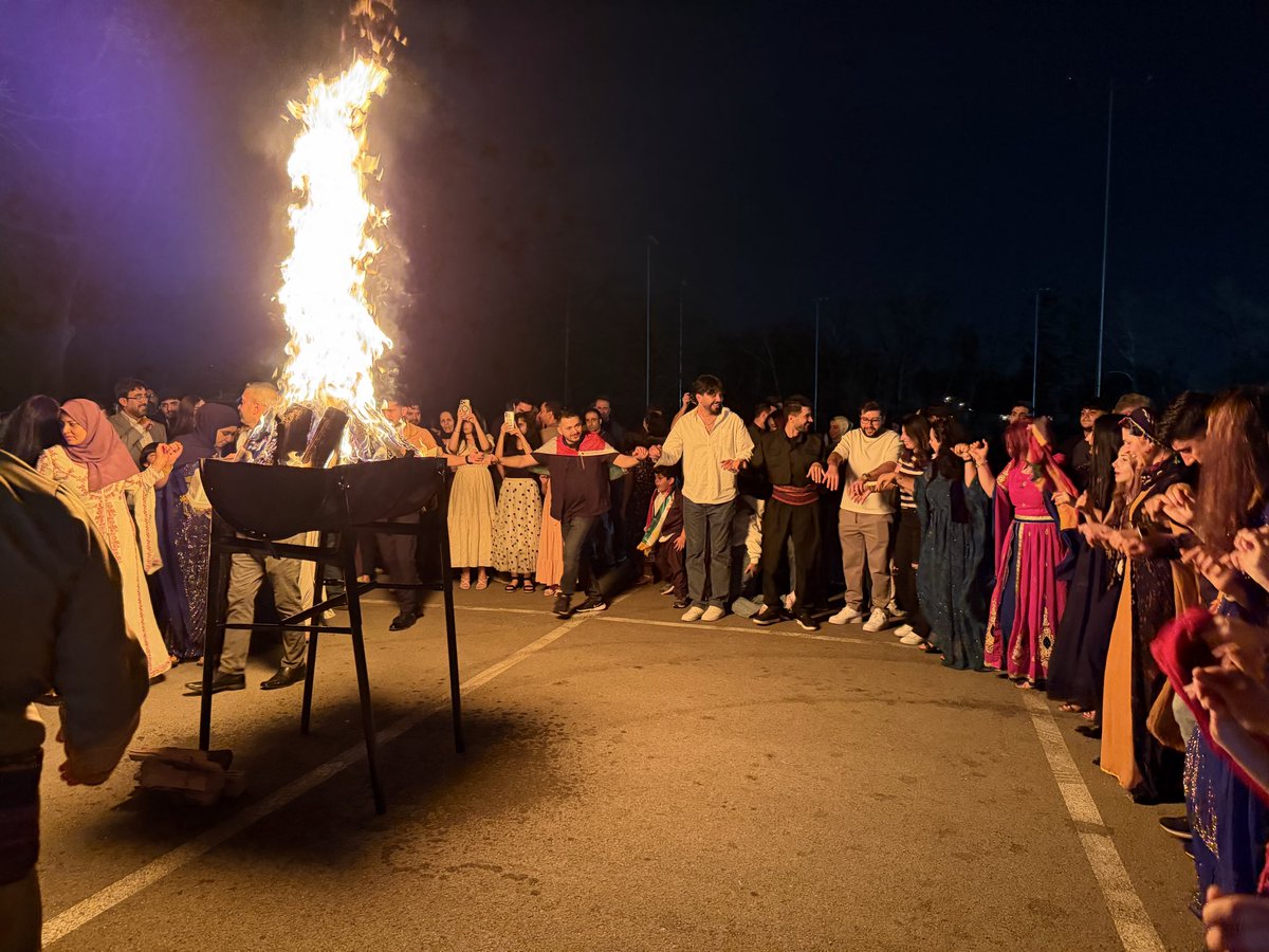 diyarkurda's tweet photo. Kurdish Americans in Nashville, often called “Little Kurdistan,” celebrate Newroz with festive gatherings and the lighting of fire, marking the Kurdish New Year and the arrival of spring. https://t.co/OBNDXdy5PL