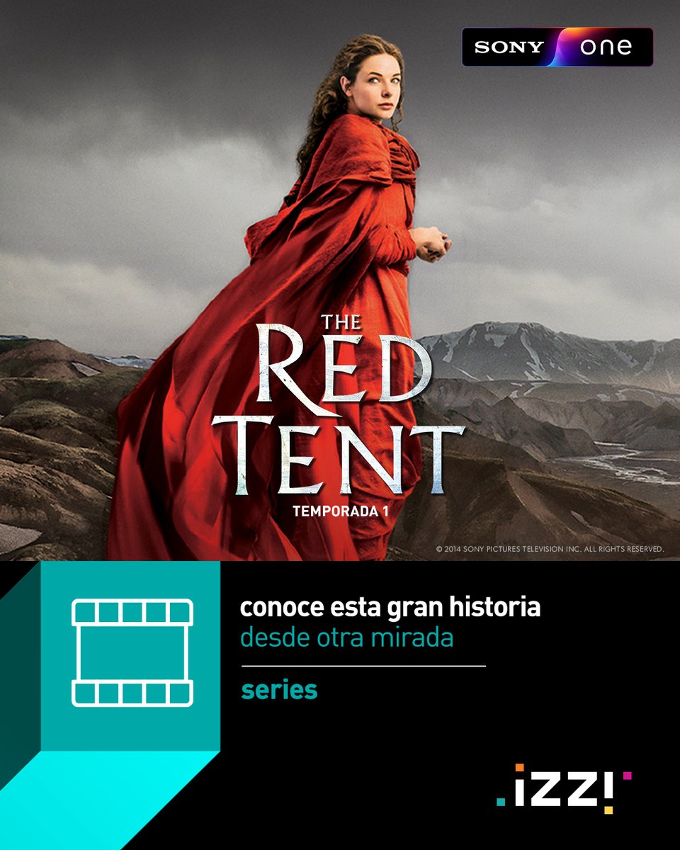 izzi_mx's tweet image. Una historia que merece ser contada. The Red Tent temporada 1. ✨🔥​
Contrata #SonyOne en #izzi y obtén un mes sin costo.​

#NoMeLoPierdoEnizzi #Series