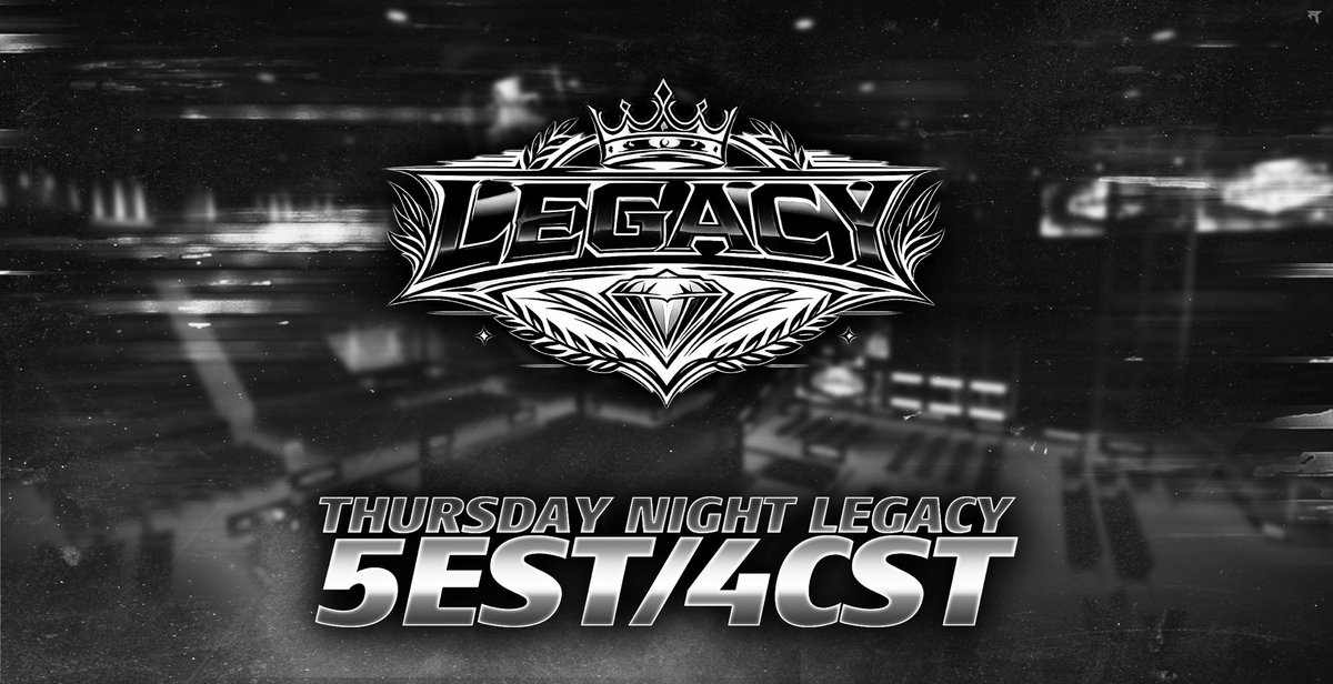 🚨 Reminder: 

Streaming LIVE Every Thursday Night at 5EST/4CST!

The ENERGY, The CHAOS, The MOMENTS you don't want to MISS.

Be THERE #LEGACY2026