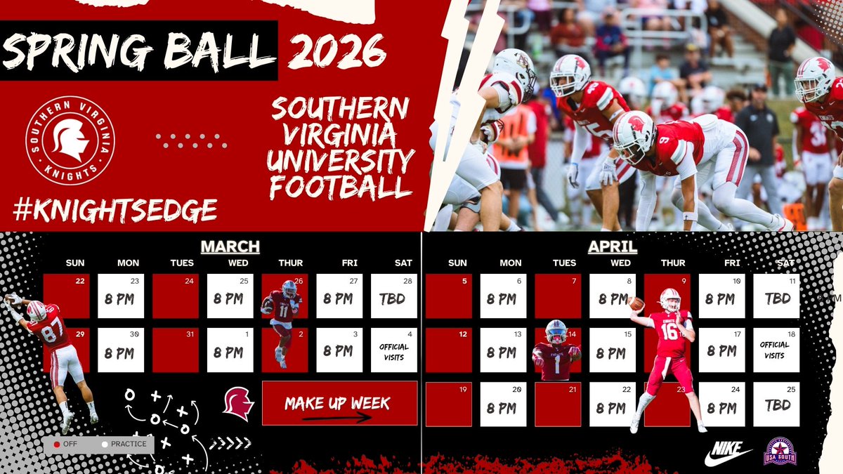 SVU Knights Football tweet media
