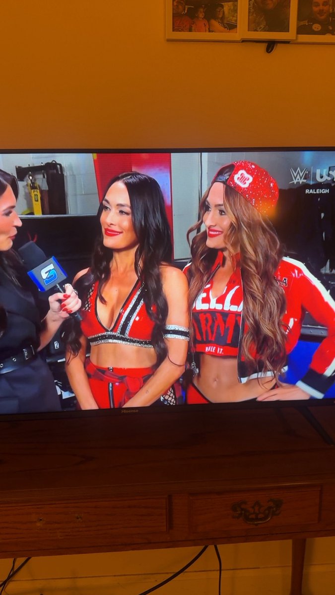 My girls are back for some gold for the WWE woman's tag team titles! ❤️ #NikkiBella #BrieBella  #BellaAarmy #WWE <a href="/WWE/">WWE</a> <a href="/NikkiAndBrie/">Nikki & Brie</a>