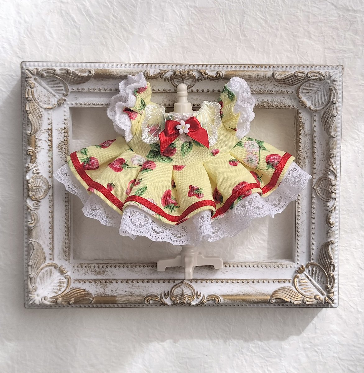 花苺のシャツとワンピースはこちらの店舗にて通頒準備を進めます！
製作バランスの参考に、入荷通知頂けると嬉しいです🙏💕よろしくお願いいたします！