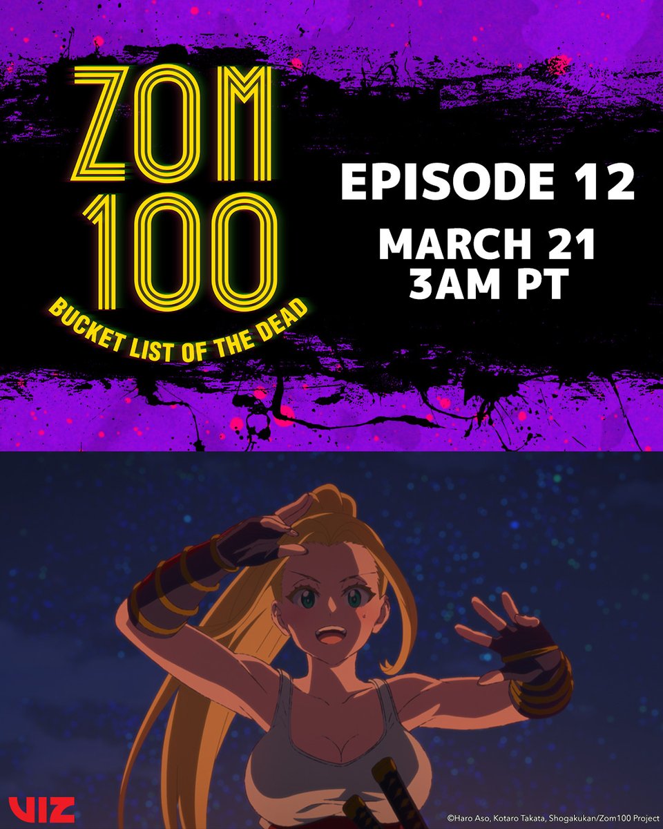 Zom 100: Bucket List of the Dead tweet media