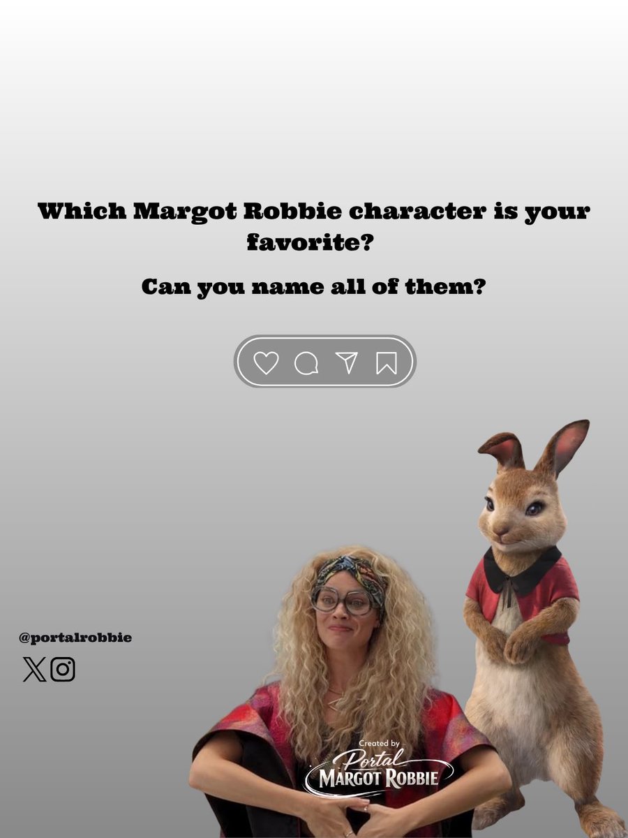Portal Margot Robbie |Fan Site| tweet media