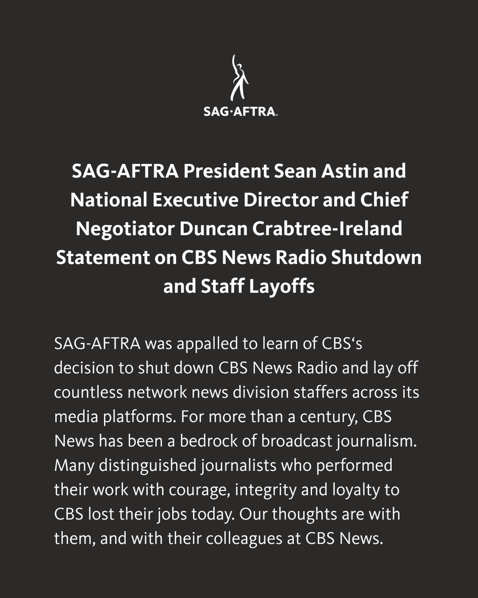SAG-AFTRA tweet media