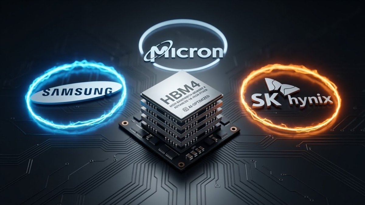 CircuitWorks00's tweet photo. なぜHBM4はSamsung、SK hynix、Micronの3社しか本格量産できないのか。
Samsungの供給決定を入口に、HBM競争の本質を整理しました。
#HBM4 #AI #半導体 #NVIDIA

https://t.co/GdcI0Bs9Ai https://t.co/64NW1wy4X0