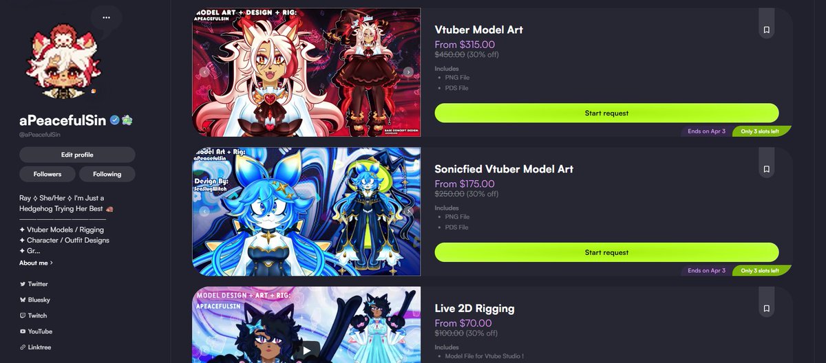 Ray ❤️‍🔥 Hedgehog Vtuber tweet media