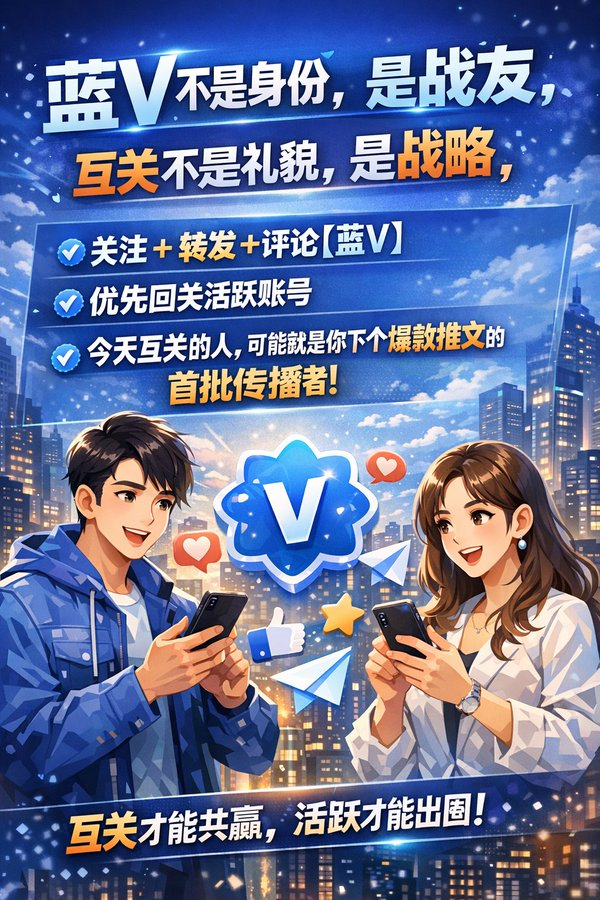 ytwdl47946365's tweet image. 蓝V互关 互关必回
#蓝V互fo