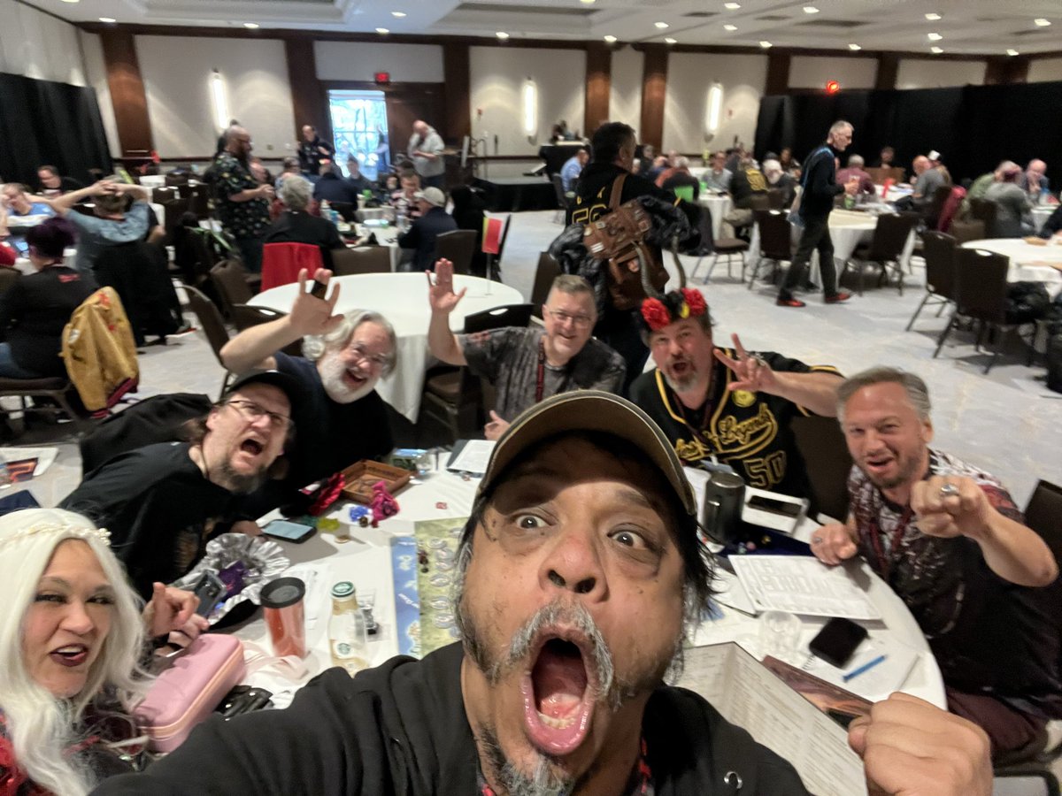 Marcello is back home from GaryCon tweet media