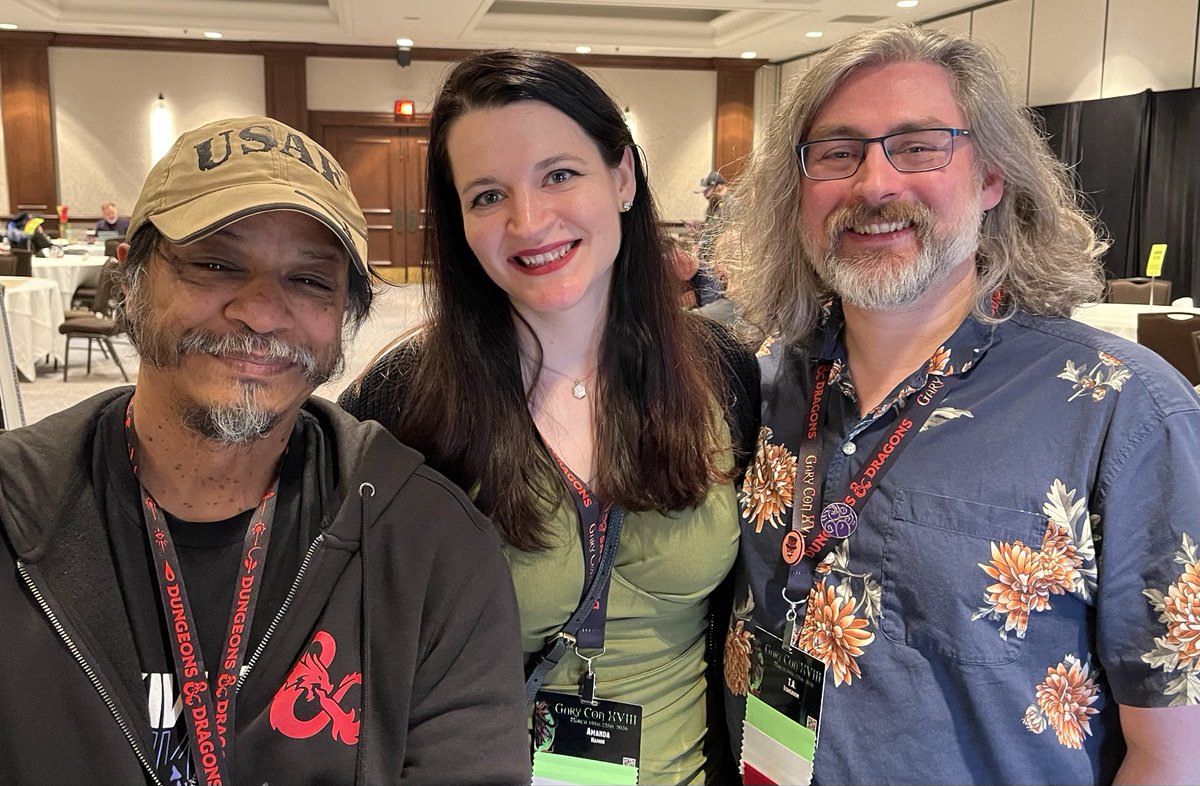 Marcello is back home from GaryCon tweet media