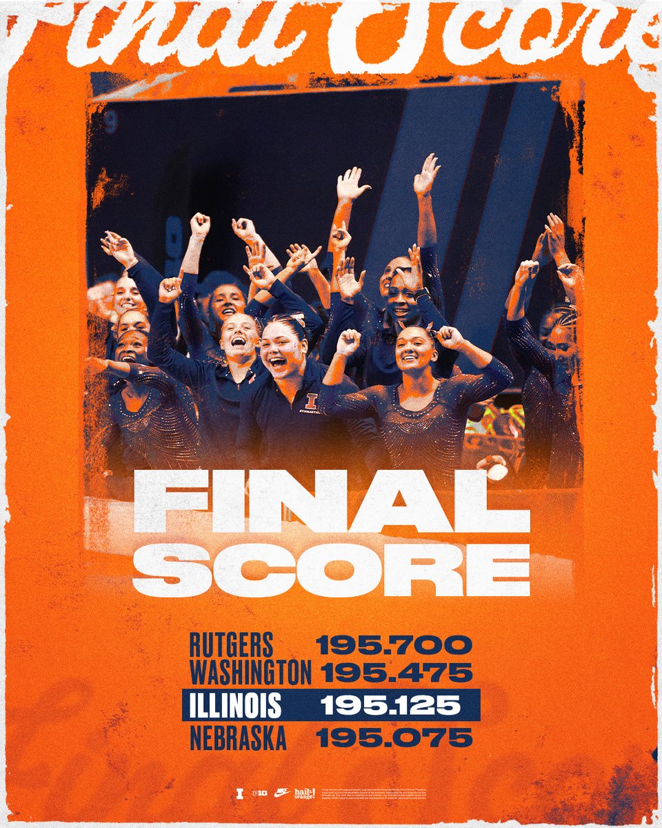 Illinois Women's Gymnastics tweet media