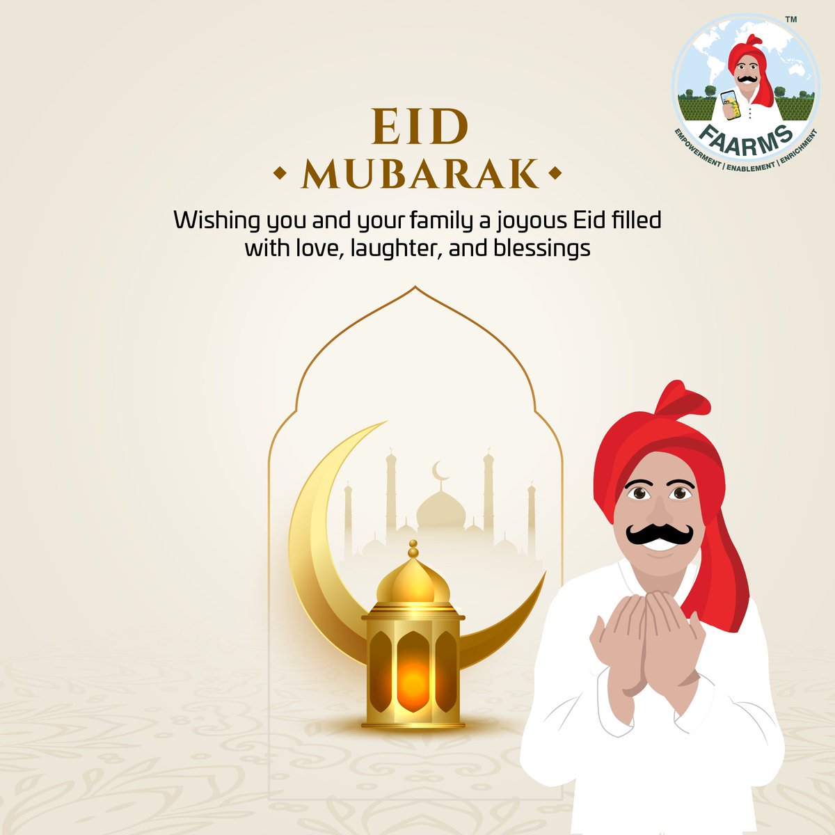 FaarmsIndia's tweet photo. !! Eid Mubarak !!

#Eid2026 #festival #Eid #Faarms https://t.co/pPtdRA1HOn