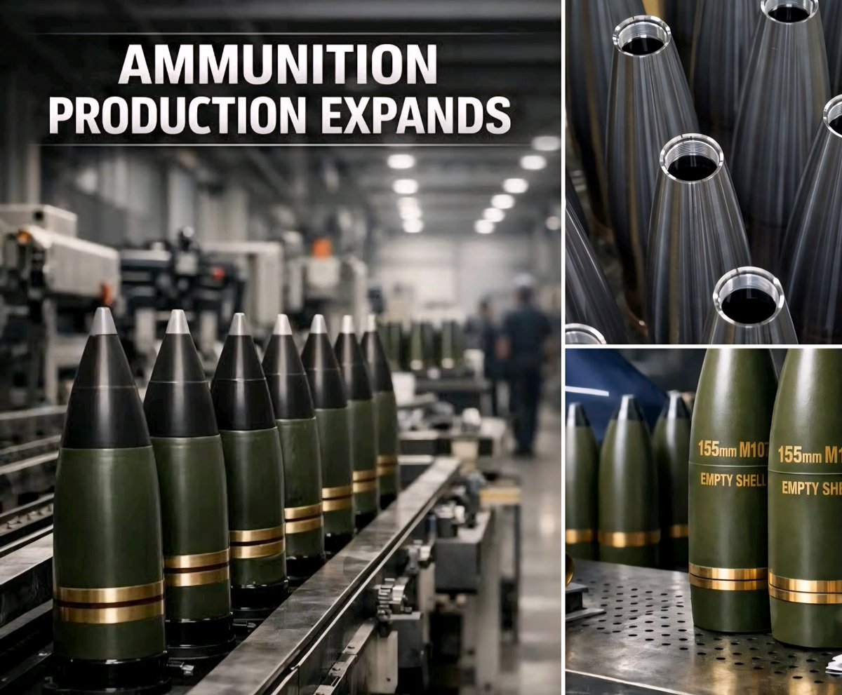 #sunitatools has signed a strategic MoU with a US-based company to facilitate bidding on defense contracts, particularly for 155mm M107 artillery shells in the North American market.

#155mm #makeinindia #Defence

linkedin.com/posts/newsiadn…