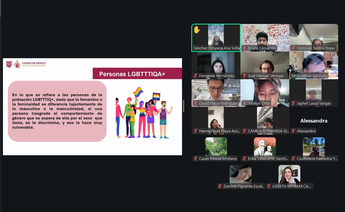 Sistema Integral de Derechos Humanos tweet media