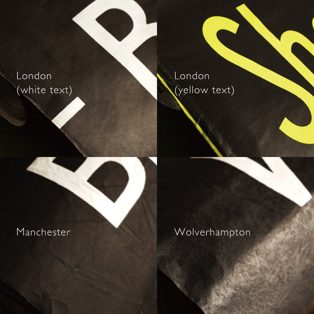 flot_sss's tweet photo. 英国ロンドンをはじめ、各地で使われていたバスの行き先案内表示を使っています。

それぞれ異なる背景を持つ素材を、日常で使えるかたちにしています。

https://t.co/Gosc6lBCug

#Makuake #マクアケ https://t.co/TiqrwREZe7