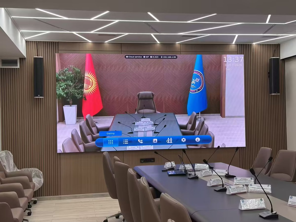 GuangzhouITC's tweet image. 🛡️ itc supports the Ministry of Emergency Situations of the Kyrgyz Republic with an audiovisual upgrade
🚨 Include digital conference, video conference, central control, and C Series LED video walls
For more: itctech.com.cn
#audiovisual #conference #ledscreen #prosound