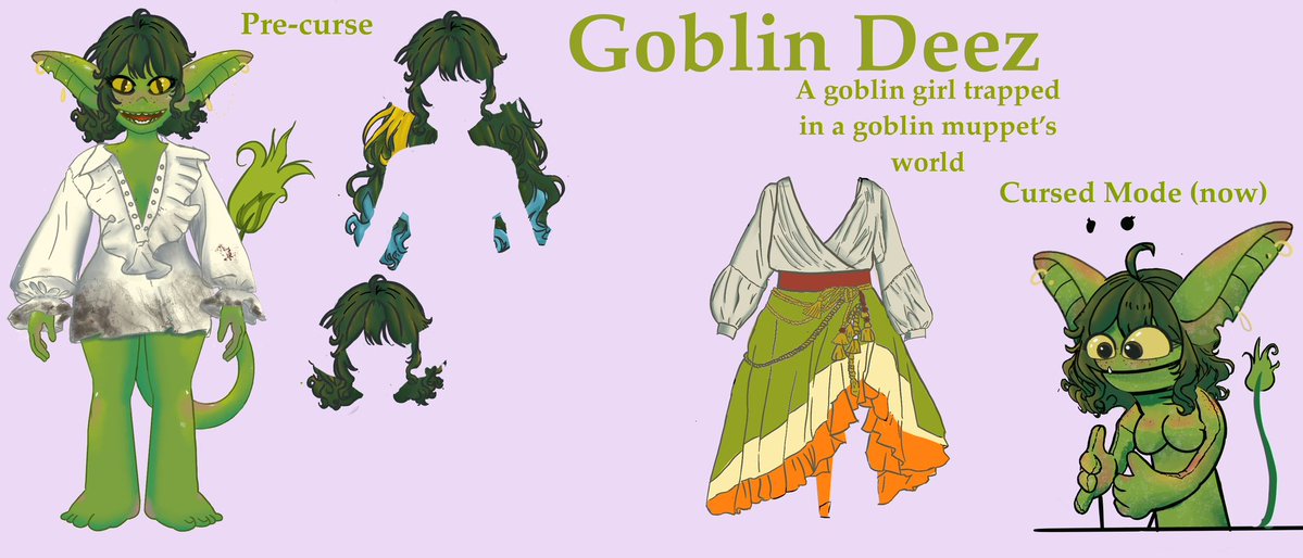 🪲Goblin Deez🪱 Goblin Puppet Vtuber 🐛⭐️ tweet media