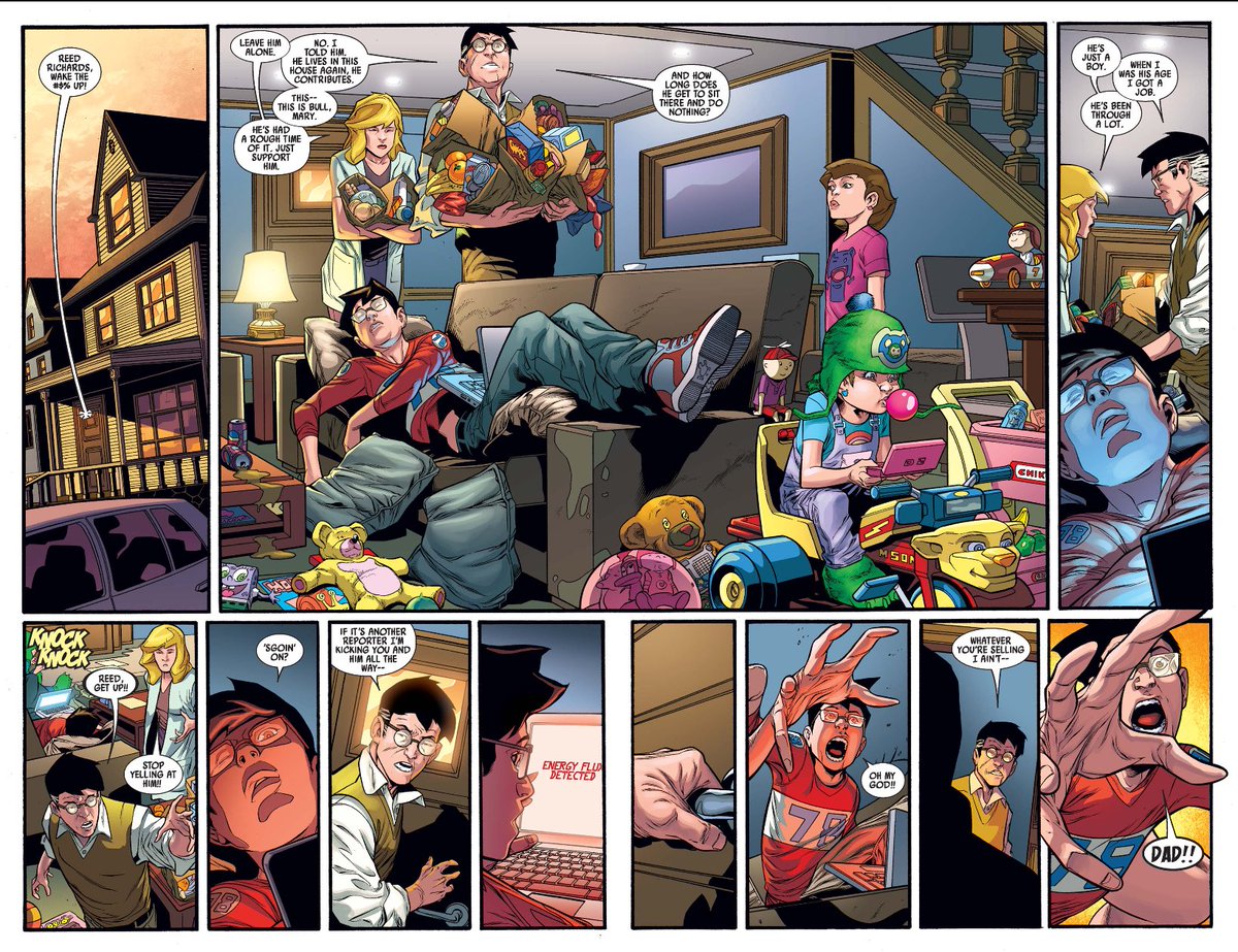 Most relatable version of Reed Richards.