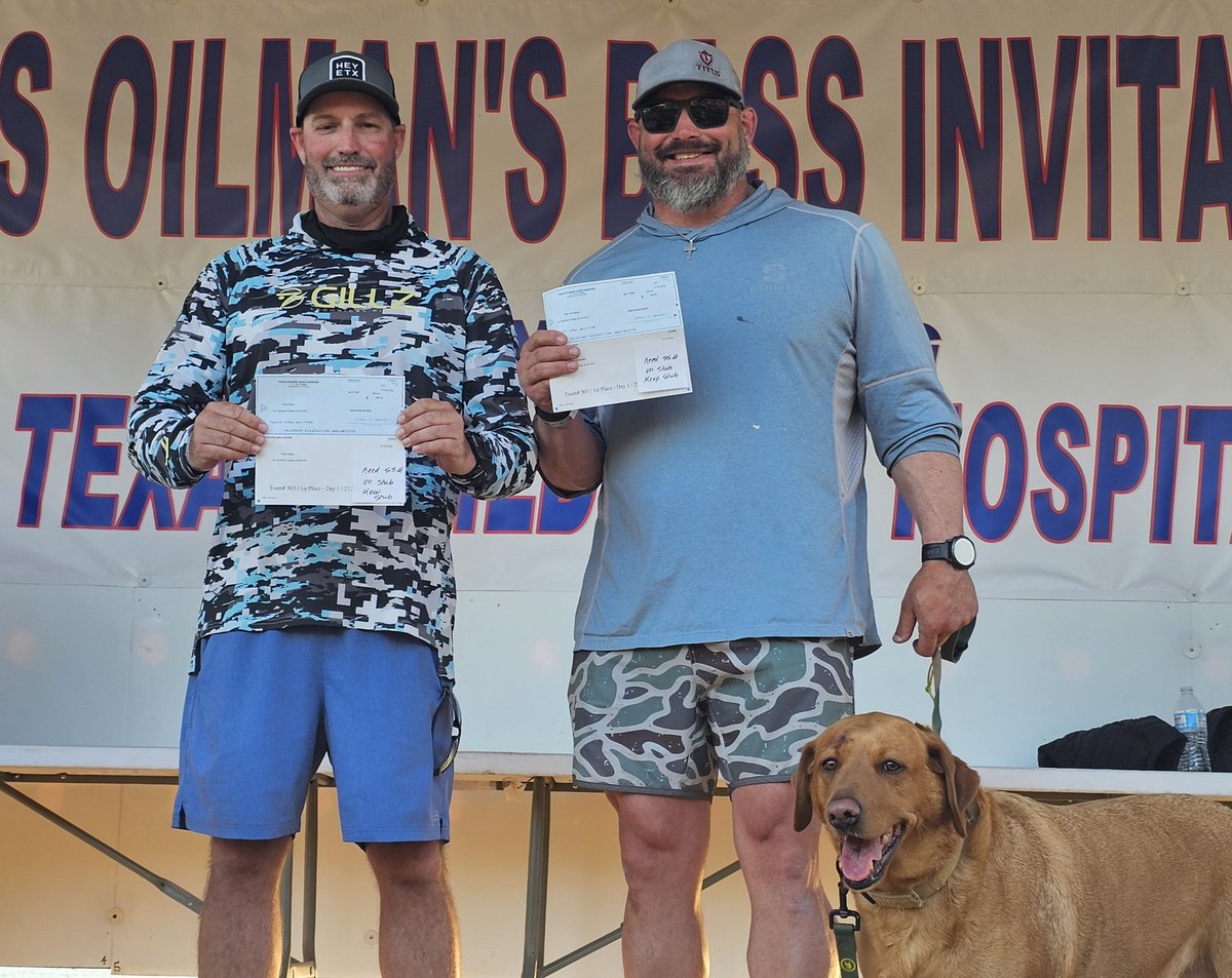 TexasOilmans's tweet photo. Congrats to our Day 1, 1st, 2nd &amp; 3rd Placer Winners!!! #2026TOBI https://t.co/qK58acmiQN
