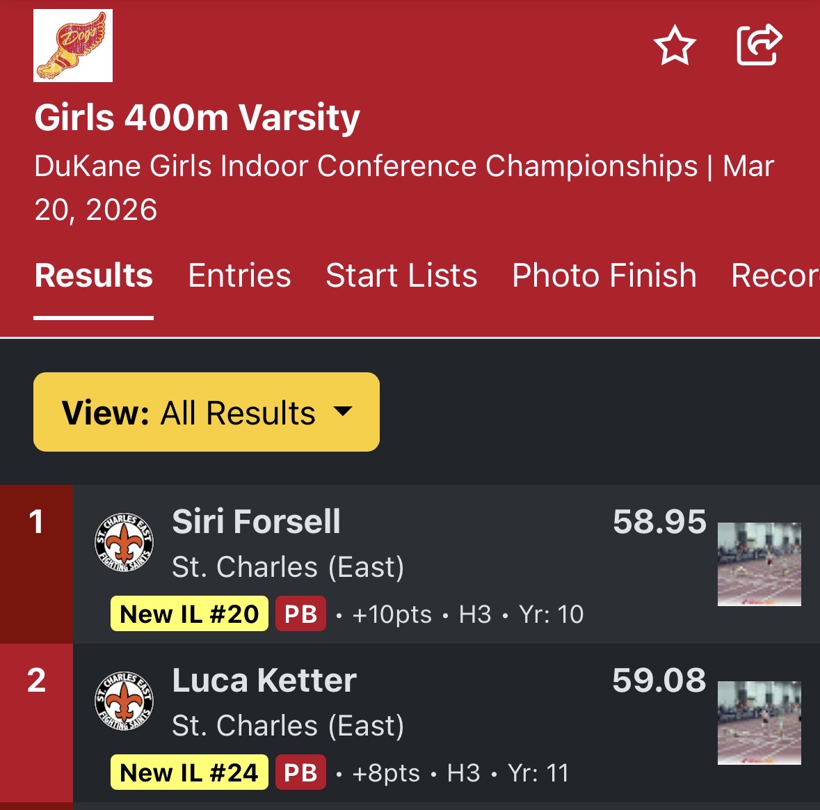 STCE GIRLS CC/TRACK tweet media