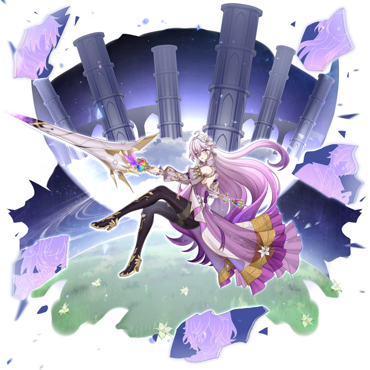 Alyn ˖᯽ ݁˖ Otto, Vedrfolnir and Luocha’s Lily tweet media