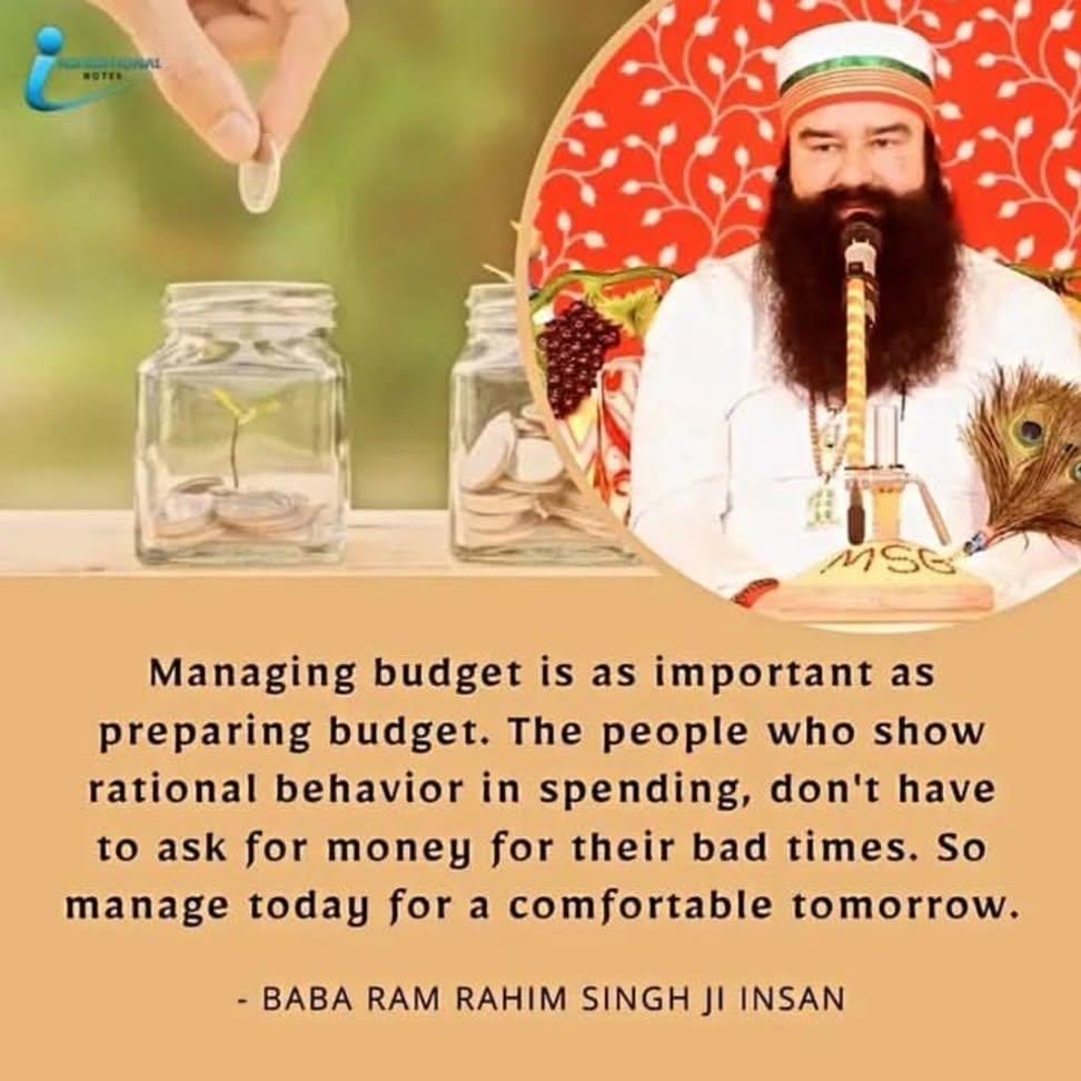 _Iam_Sahil's tweet image. 1 RUPEE PER DAY #Save1Coin FOR THE WELFARE OF SOCIETY
That's the least amount of money you can donate but if you can do much more than that, go ahead because there are innumerable Needy People out there.
Inspiration Source Saint Gurmeet Ram Rahim Ji