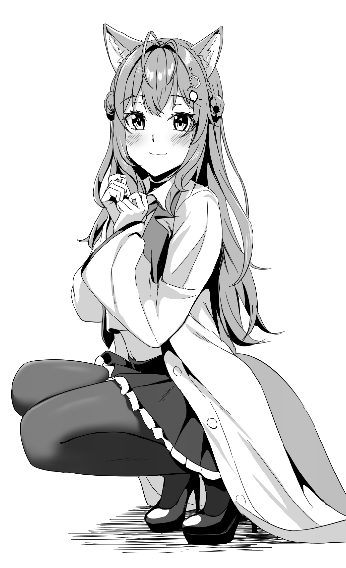 Yui_Sh1rase's tweet photo. れんしうで描いたkyちゃん https://t.co/gtRriGhWU3