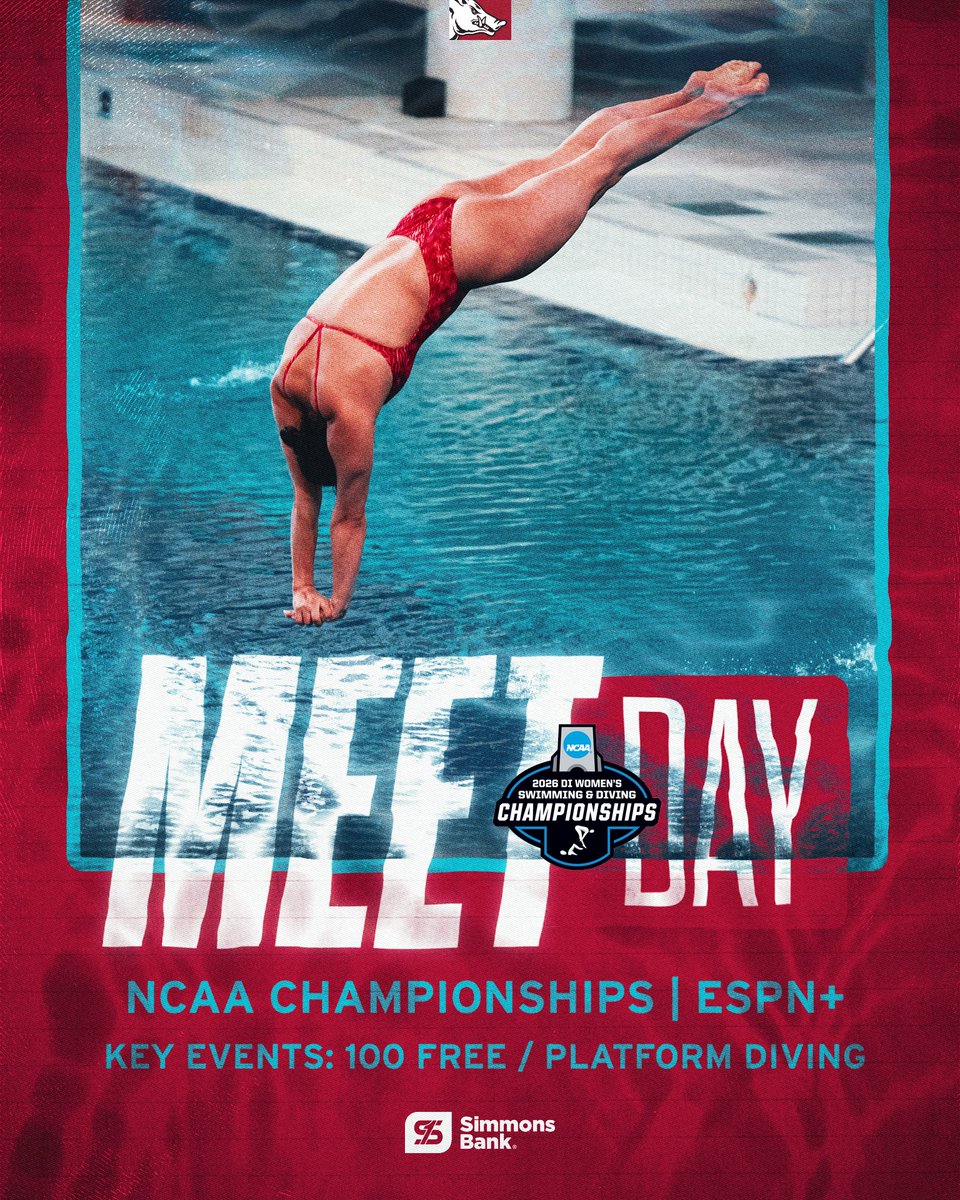 Arkansas Swim & Dive 🐗 tweet media