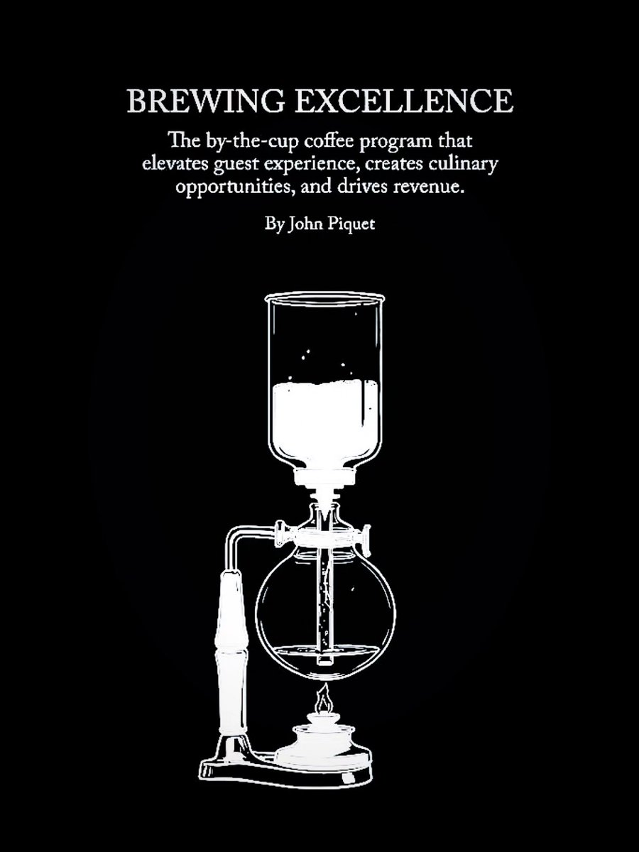 JohnPiquet's tweet image. Brewing Excellence is now live.

For chefs who refuse to settle for ordinary coffee.

Buy it here: lulu.com/shop/john-piqu…

DM me if you’re ready for consulting. #FineDining #SiphonCoffee