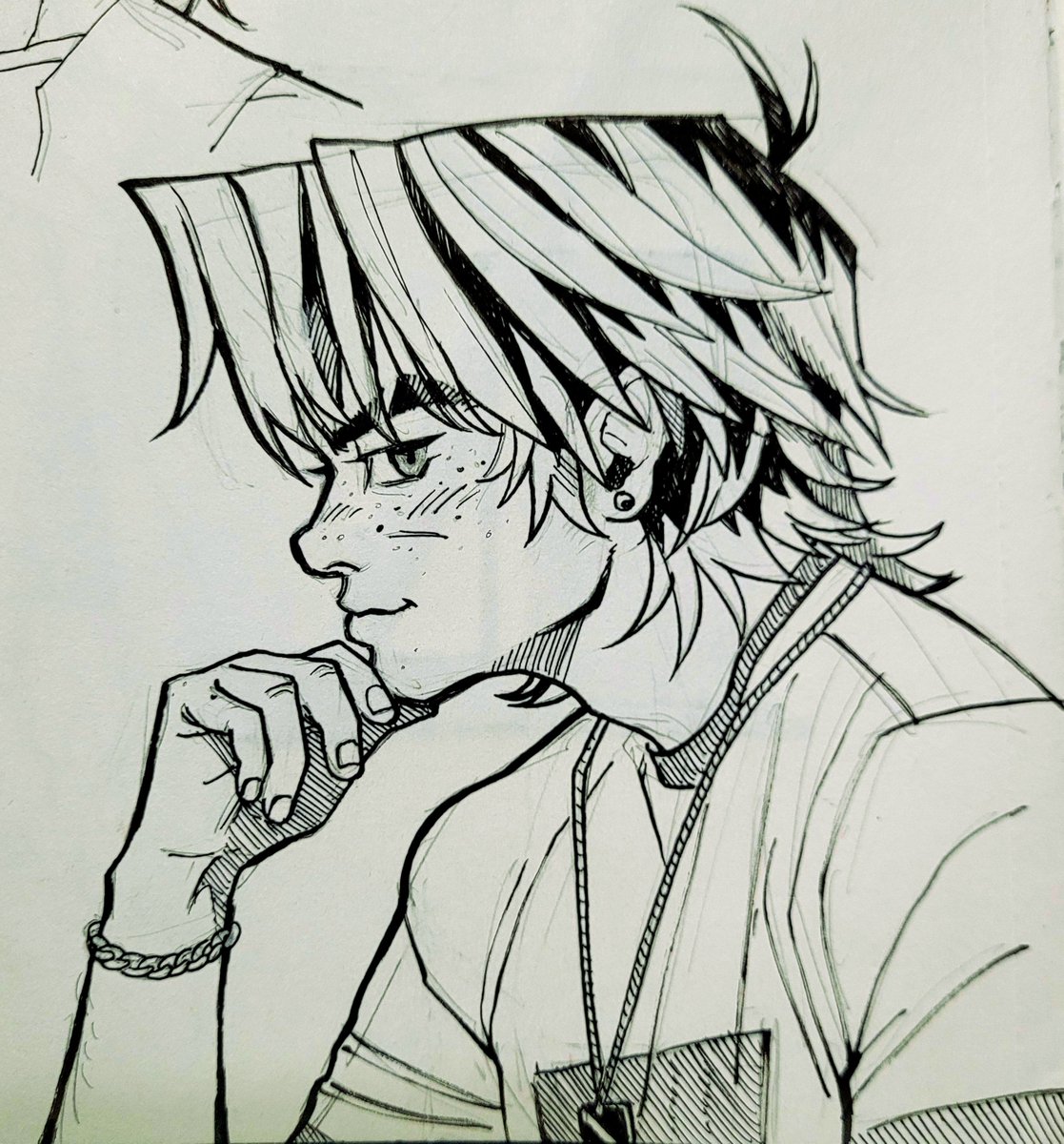 wittyworms's tweet photo. some sketches 
#jonouchi #joeywheeler #yugioh https://t.co/5VIrHCW2Ey