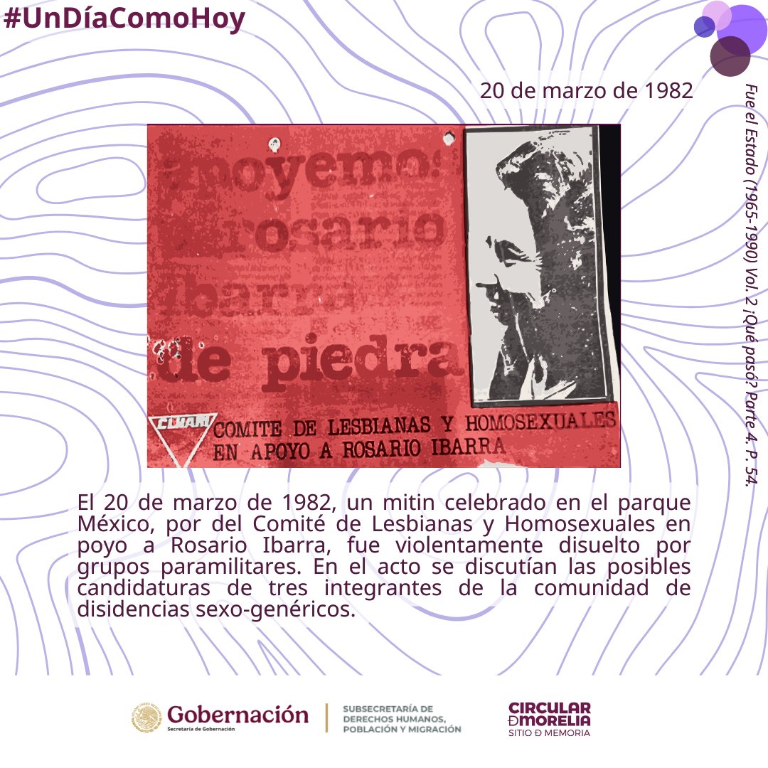 Sitio de Memoria Circular de Morelia tweet media