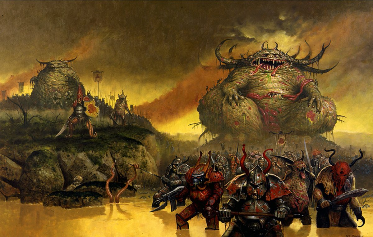 Warhammer 40K Art tweet media