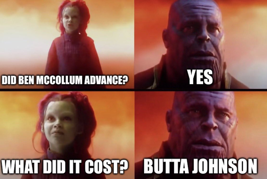 MattSped's tweet photo. We are one step closer to Ben vs Bucky https://t.co/Dxs4KzbsjI