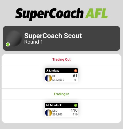 SuperCoach Scout tweet media