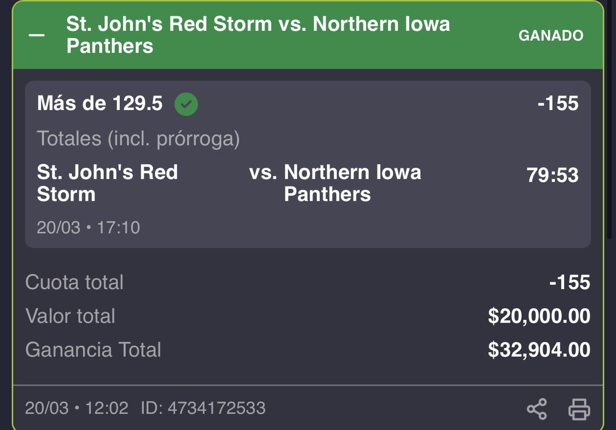 3/3 ✅✅✅✅✅✅ 
MARCH MADNESS ES NUESTRO!!!