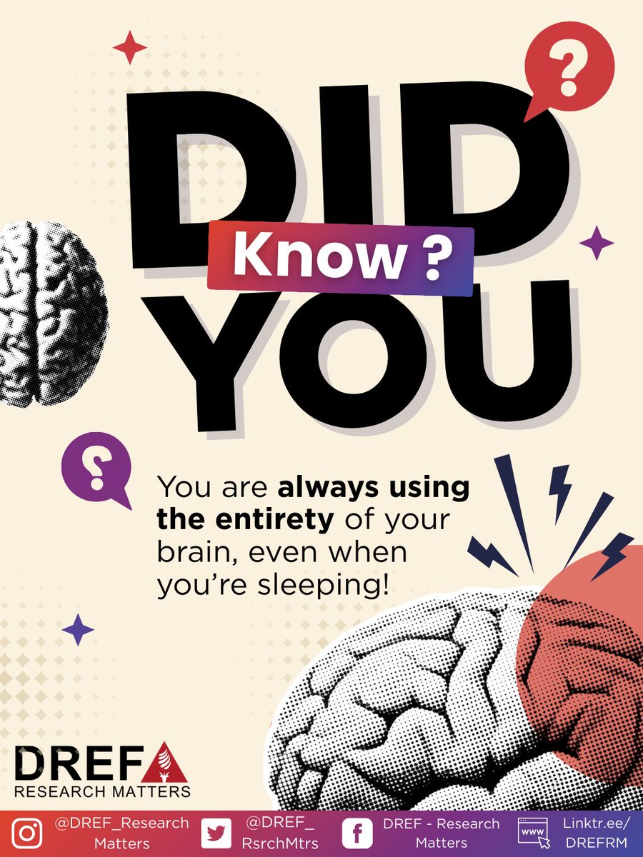 DREF Research Matters tweet media