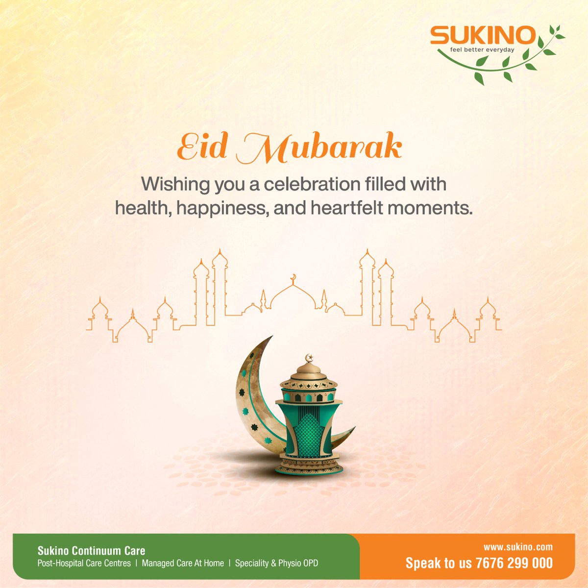 May the crescent moon usher in a season of hope and beautiful new beginnings. As homes fill with the aroma of biryani and the sweetness of seviyan, may your days be blessed with peace, healing, and renewed strength.

Eid Mubarak from all of us at Sukino.

#Sukino