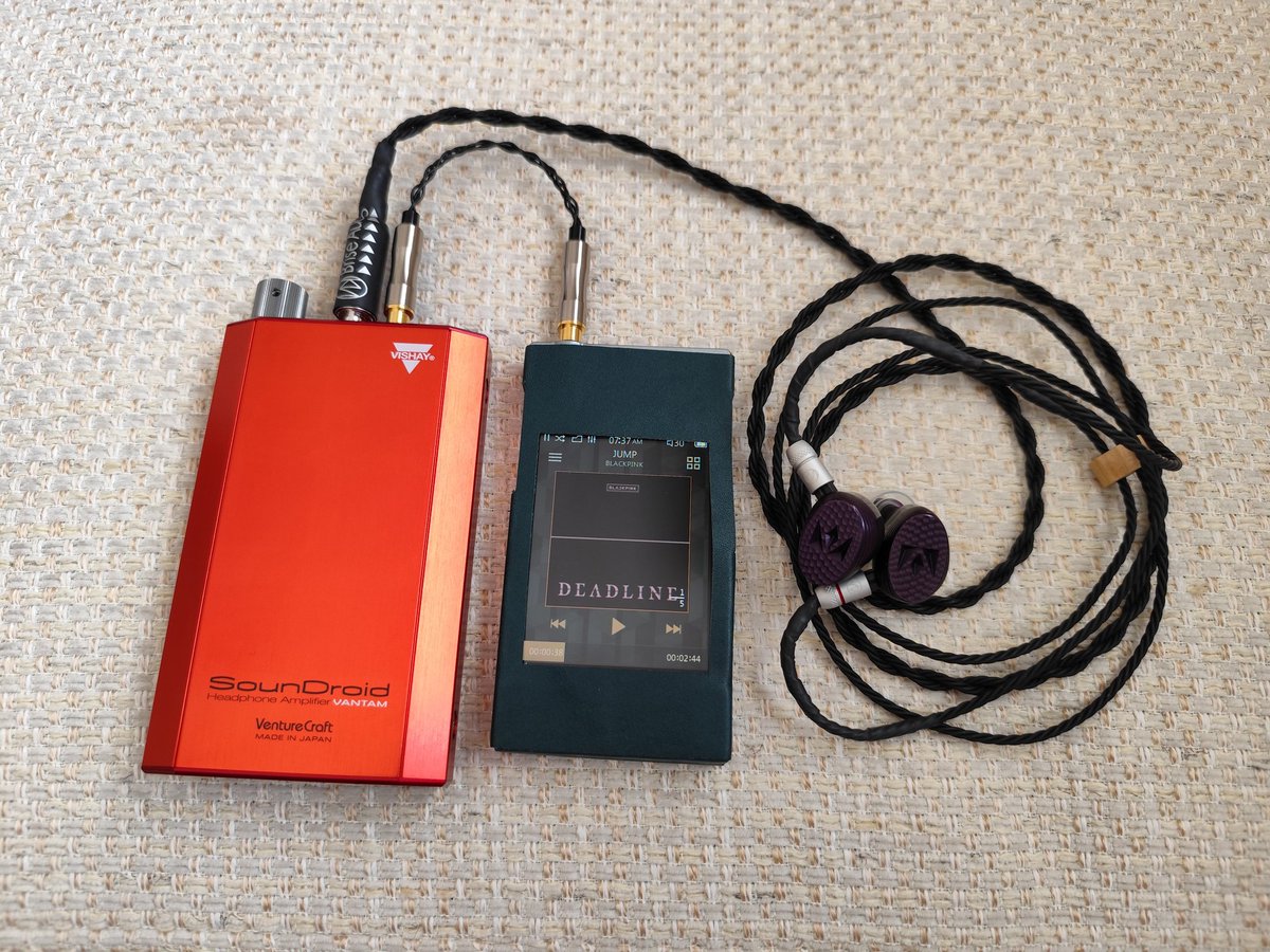 etsuetsuyasu's tweet photo. moning music ☺️
BLACKPINK
DEADLINE
JUMP
このアルバムも良い☺️
PLENUE J👉️SounDroid VANTAM 627AU👉️Brise Audio ASUHA RH2+👉️Noble Audio Django https://t.co/5eOWklDuIq