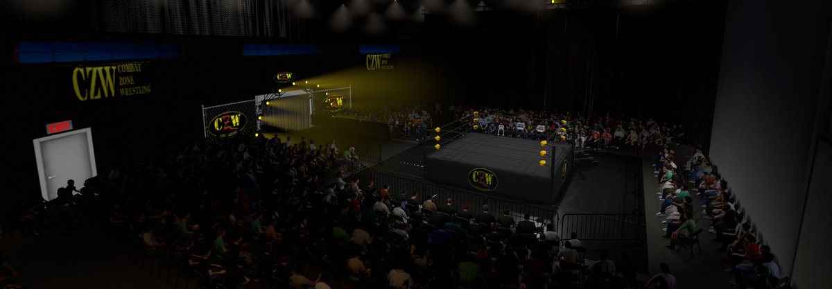 XTh3palma40025's tweet photo. uploaded again because the previus version did not allow traversing the entire arena
Arena CZW available in creation of community wwe 2k26
All consoles
#CZW #INDIES #PALMAX https://t.co/XaePv4Cm7m