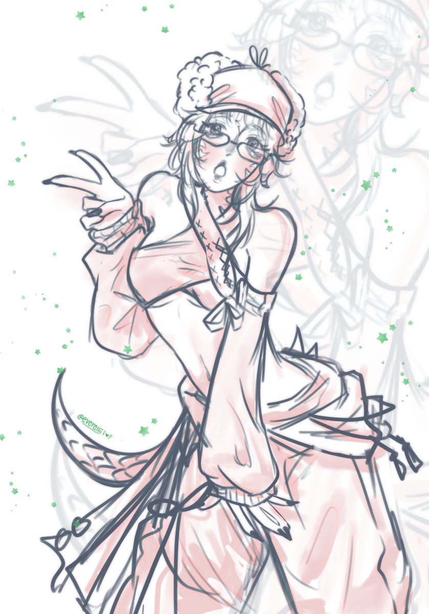 #ffxiv #ffxivart #ffxivaura 
hgai here's my lizard lady :3