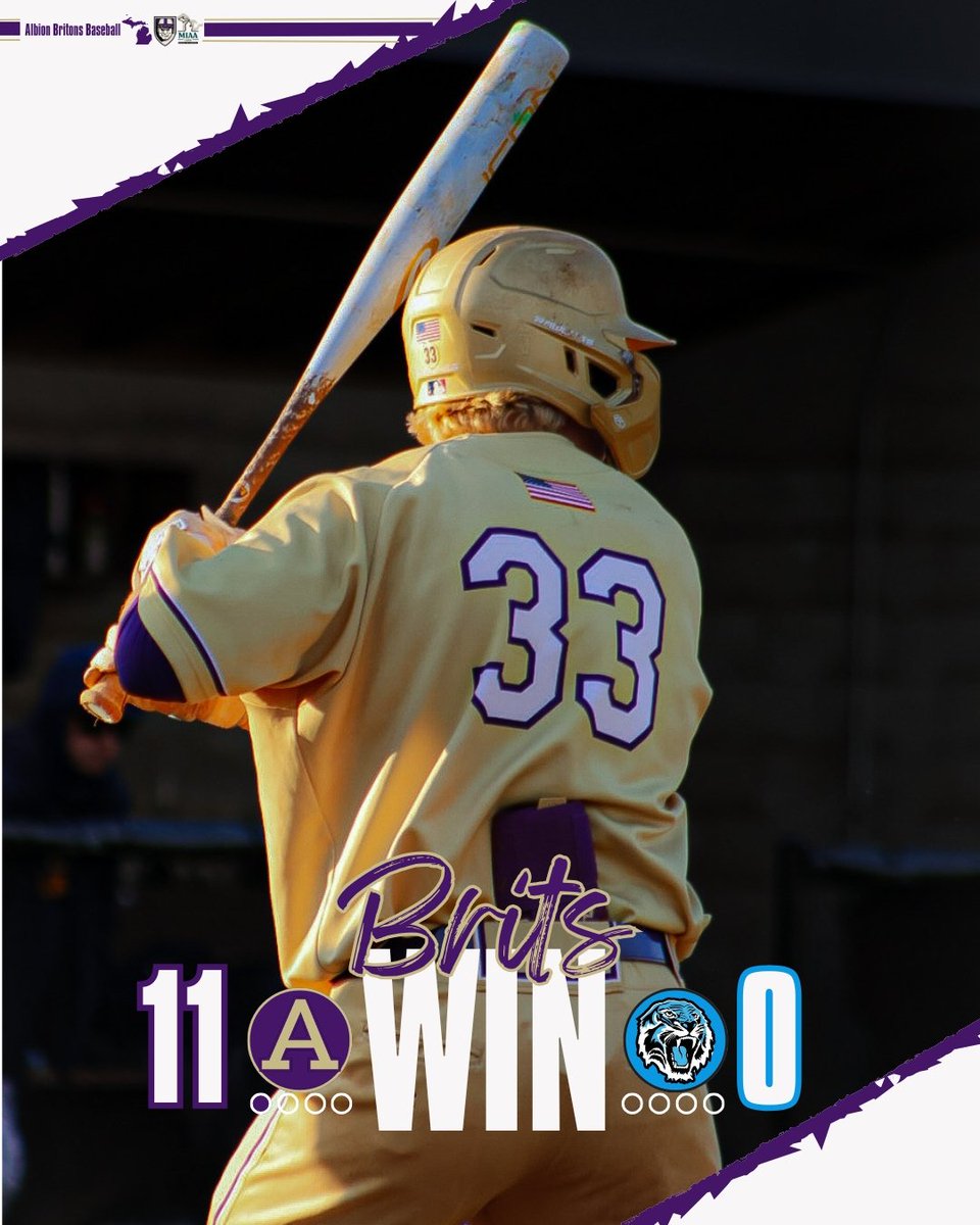 Albion Baseball tweet media