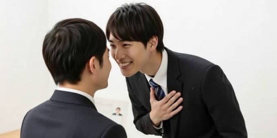 humor0108's tweet photo. はじめまして。侵入社員の田中です。 https://t.co/fZAILT1pSA