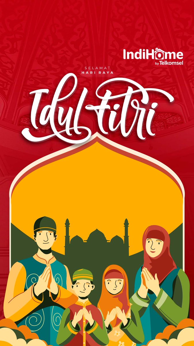 indihomekti's tweet photo. Selamat Hari Raya Idul Fitri 1447H 🕌

Idul Fitri bukan tentang kembali menjadi sempurna, melainkan tentang pulang ke hati yang lebih ikhlas🤗

Minal aidin wal faidzin
Mohon maaf lahir dan batin😁

#IndiHomeKTI #IndiHome #Telkomsel #HariRayaIdulFitri144H #Lebaran https://t.co/pojNZ0r3x0