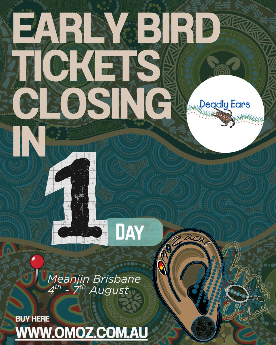 OMOZ_Conference's tweet image. ⏳ 1 DAY LEFT
Tomorrow is your last chance.
🐦 Early bird tickets for OMOZ 2026 close soon.
Do not miss out on securing your place at the discounted rate.
Be in the room where these conversations are happening.
🔗 omoz.com.au
#OMOZ2026 #FinalCall #EarlyBird
